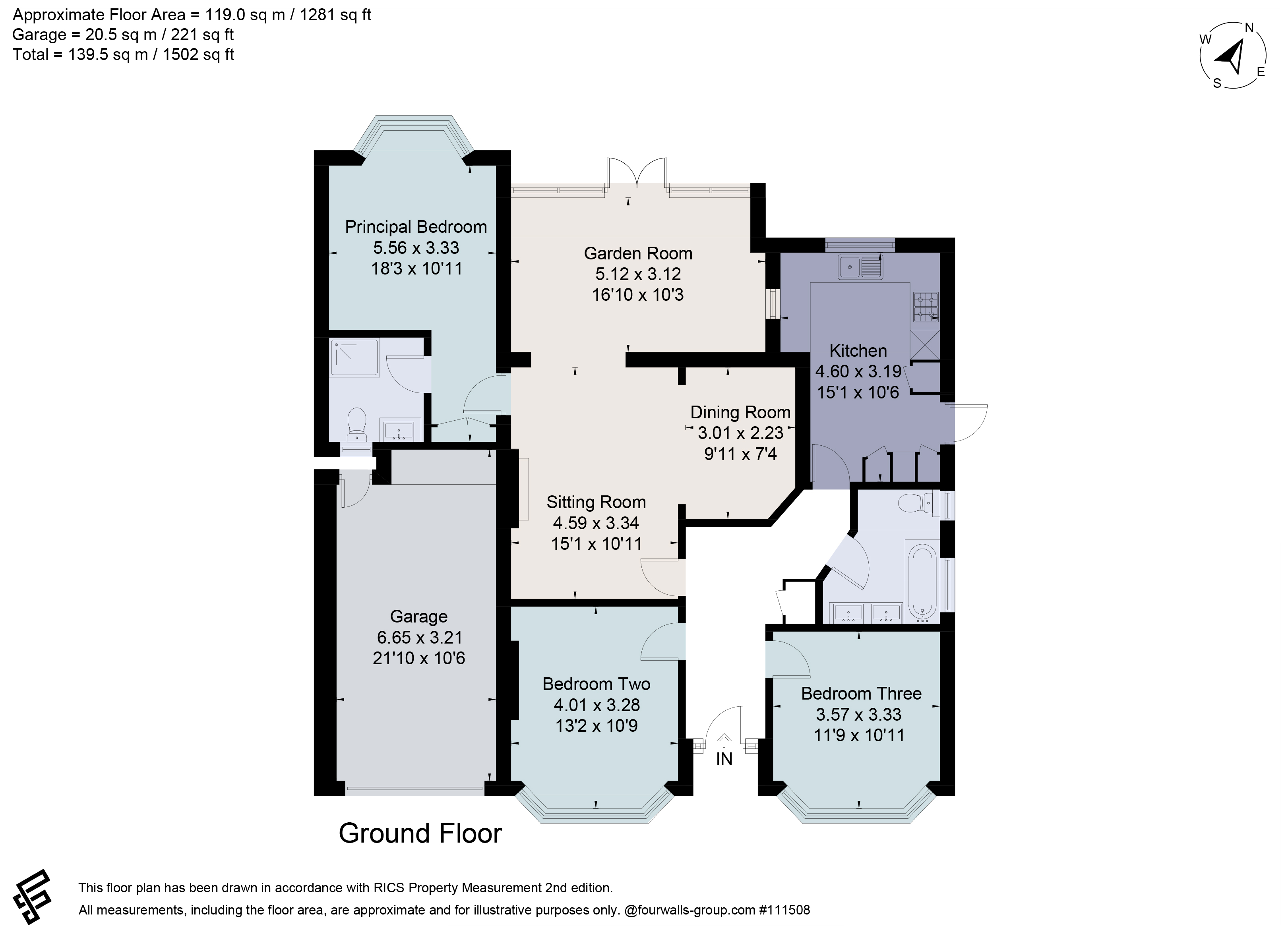 Conifers, 11, Grovewood Close, Rickmansworth floorplan