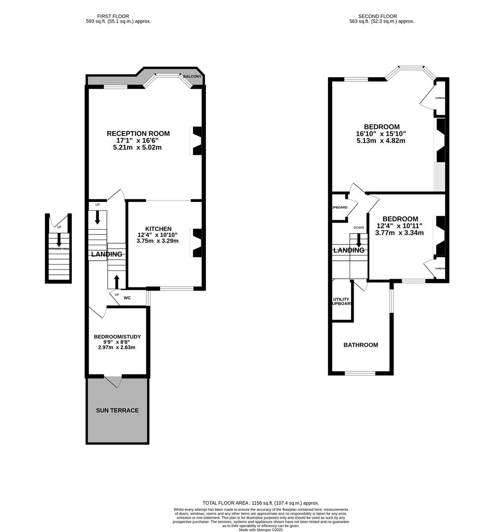 Flat 2, 9, Magdalen Road, St. Leonards-On-Sea floorplan