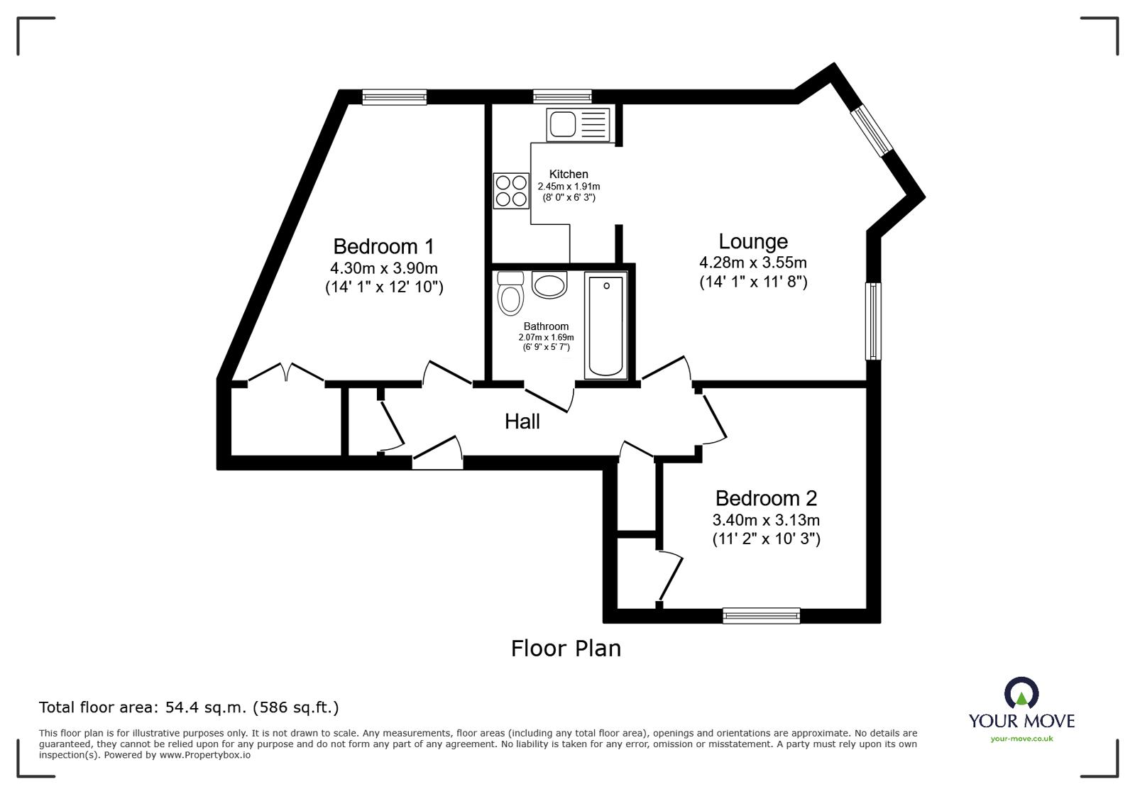 31, Fourdrinier Way, Hertfordshire floorplan