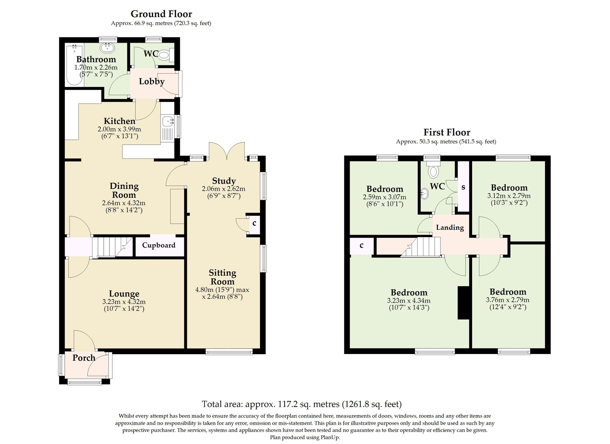 1 Myrtle Cottage Low Road, Great Yarmouth floorplan