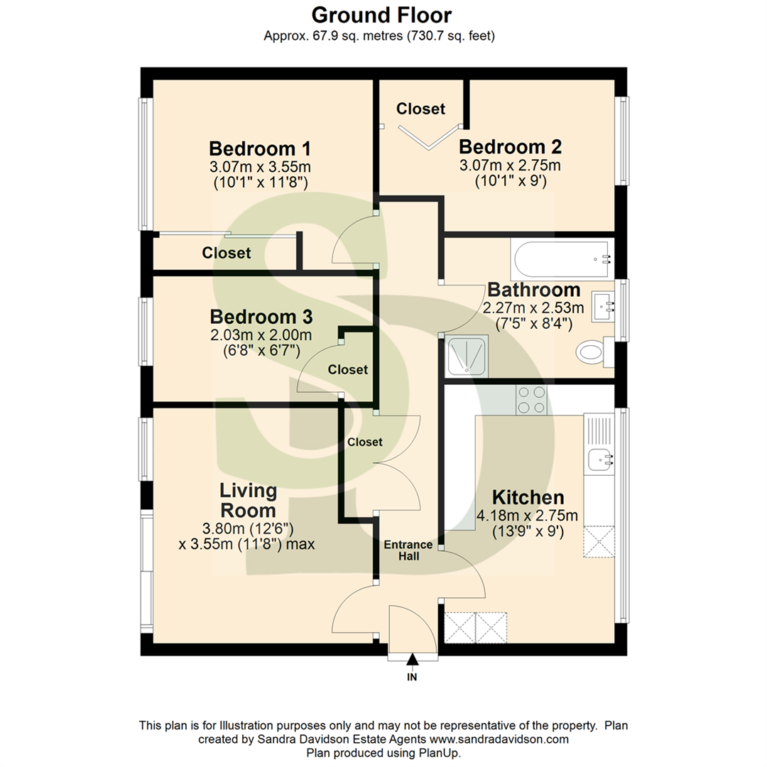 7 Roding Lodge, Royston Gardens, Ilford floorplan