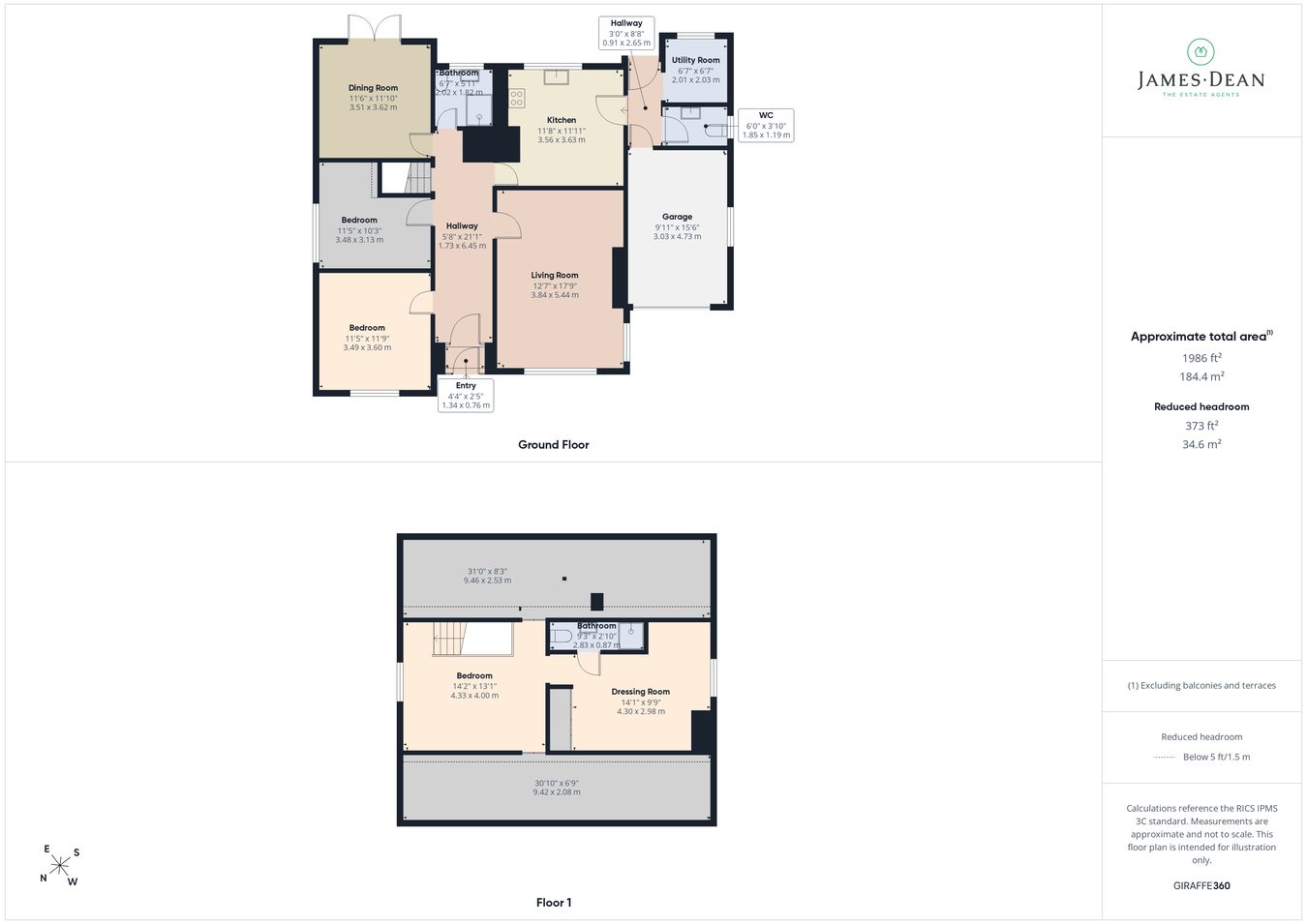 30, Blake Avenue, Ross-on-Wye floorplan