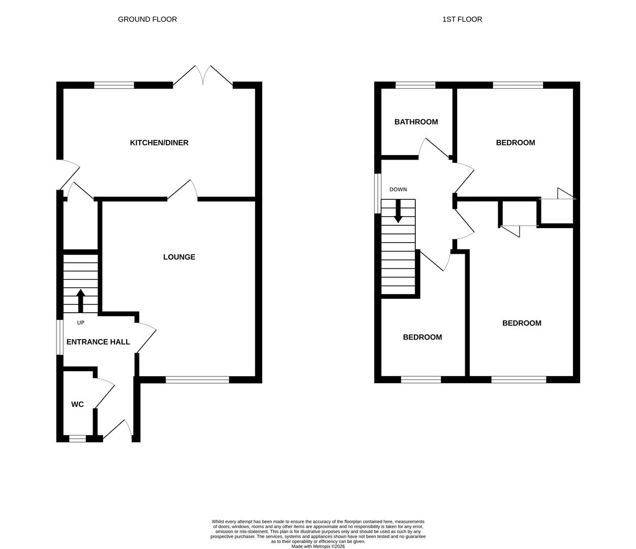 142, Wilks Farm Drive, Norwich floorplan