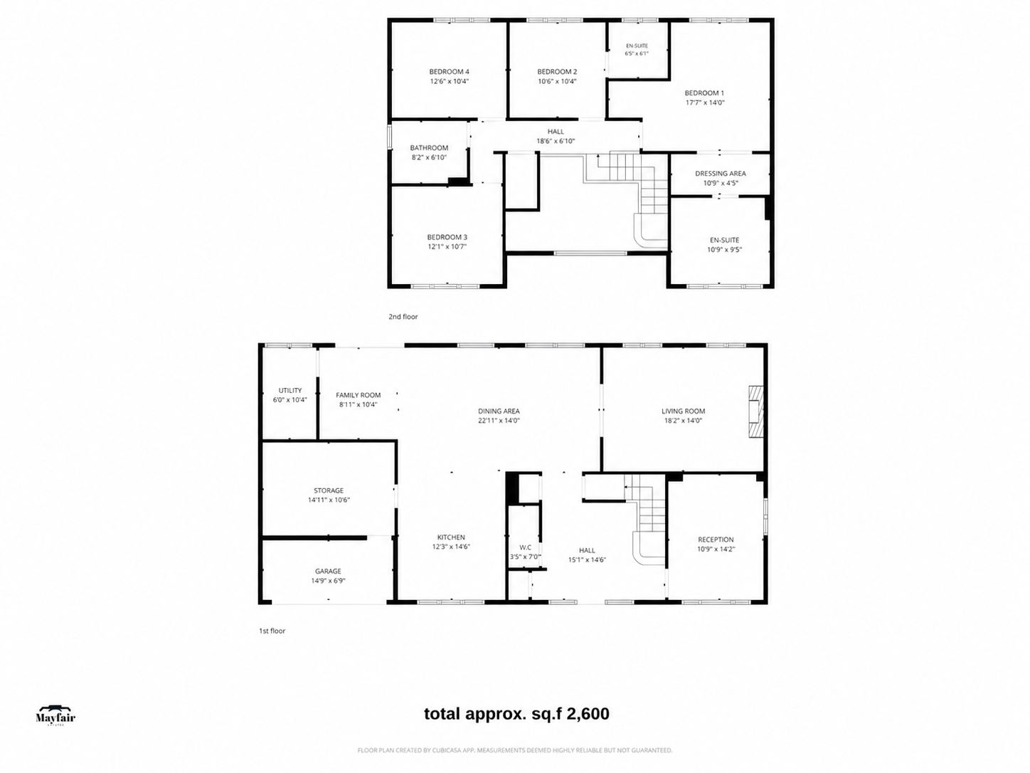 Greenridge, Rannoch Road, Crowborough floorplan