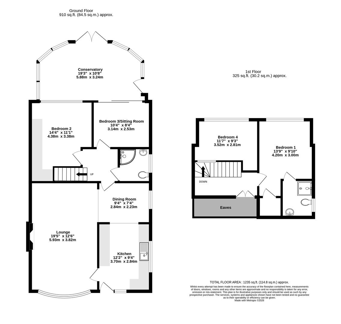 30, Montague Road, York floorplan