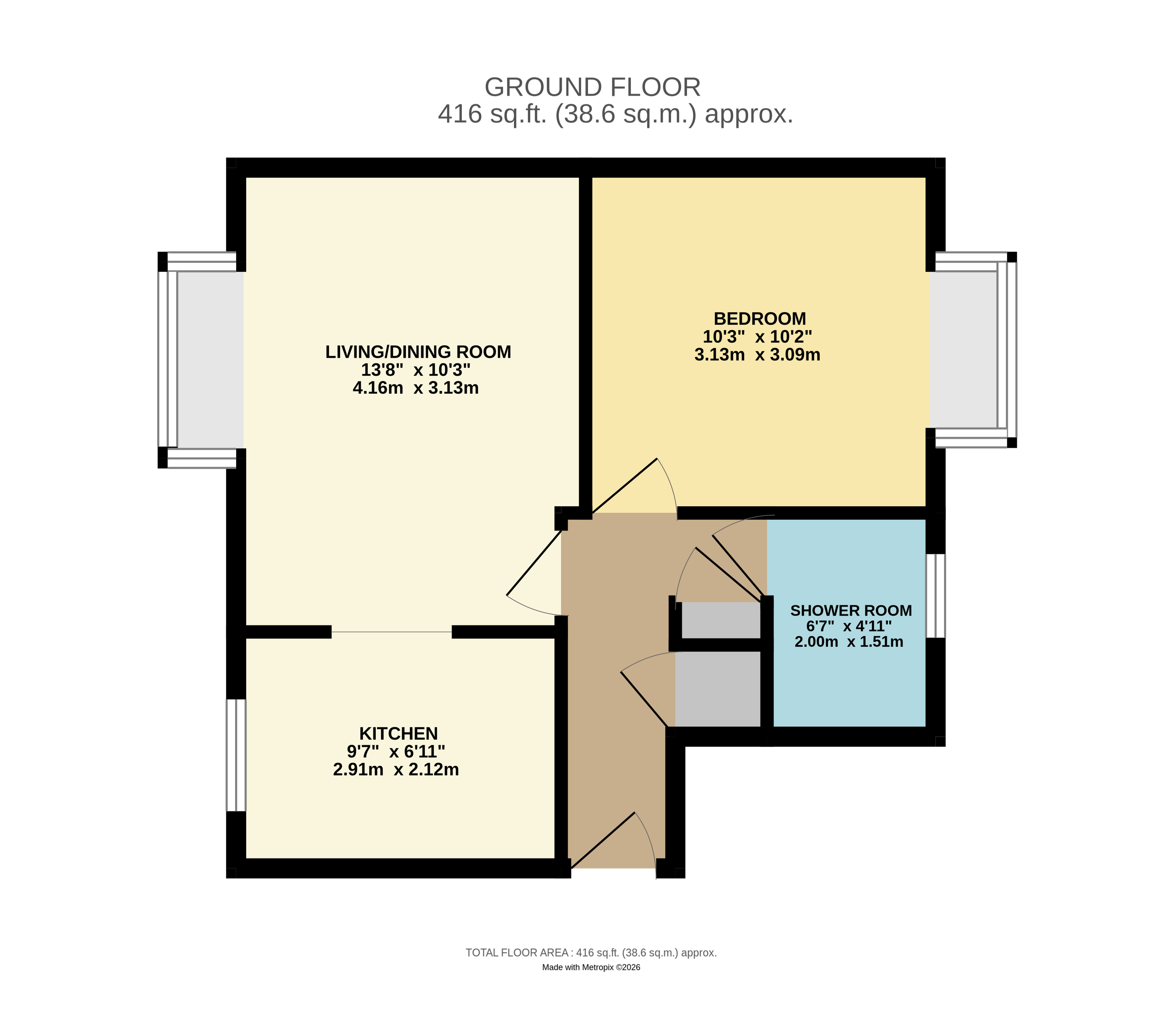 496, Burnage Lane, Manchester floorplan