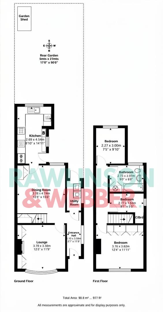 40, Beauchamp Road, West Molesey floorplan