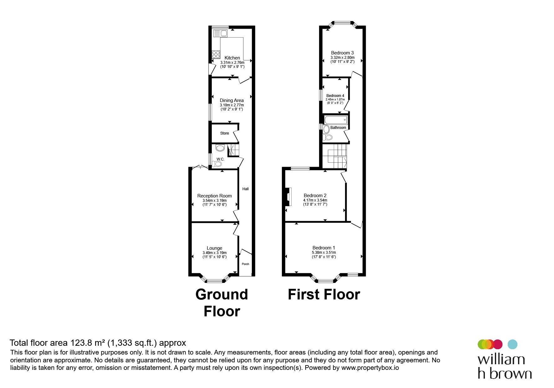 21, Victoria Road, BEDFORD floorplan