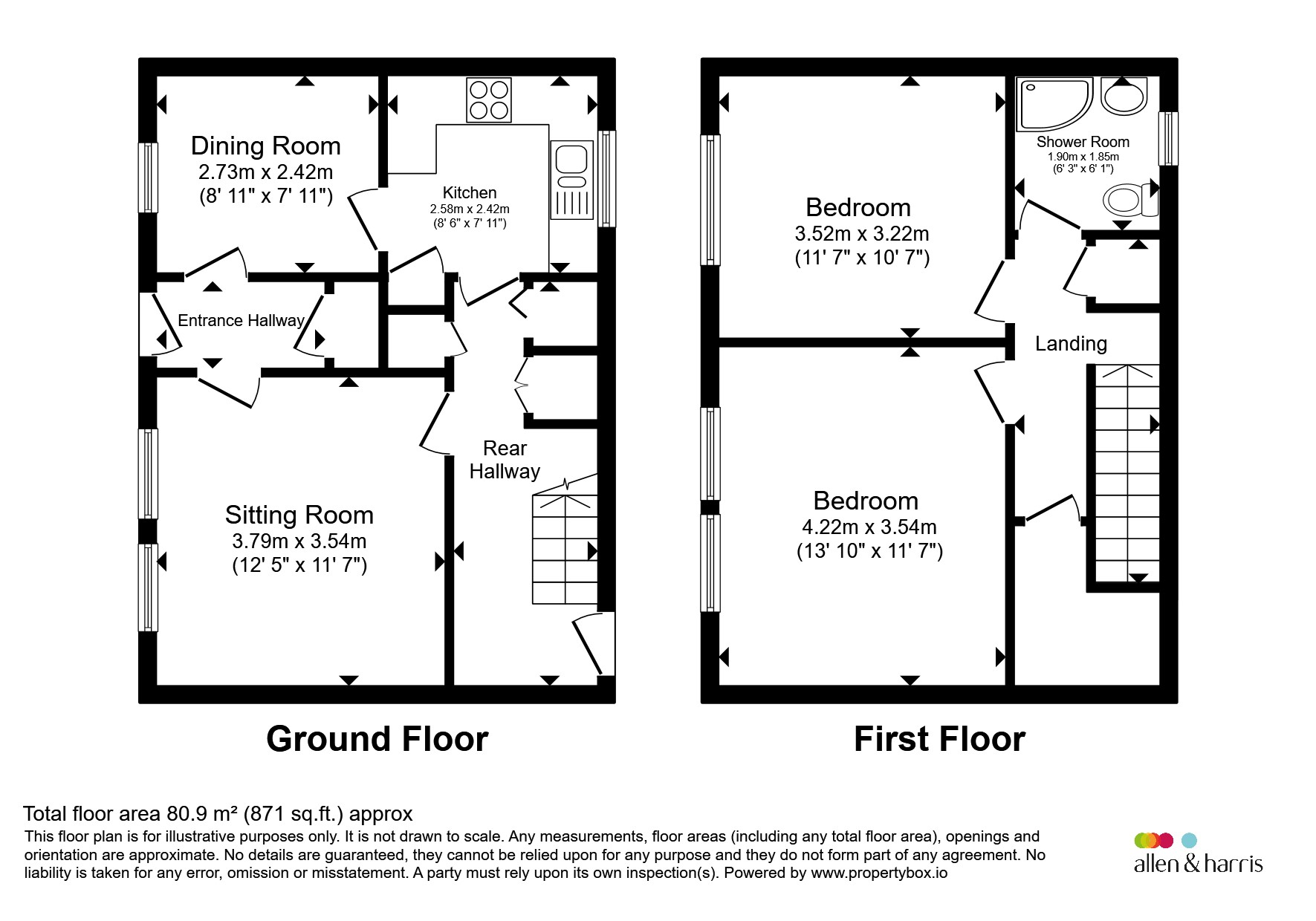 1, Harvey Wynd, Stirling floorplan