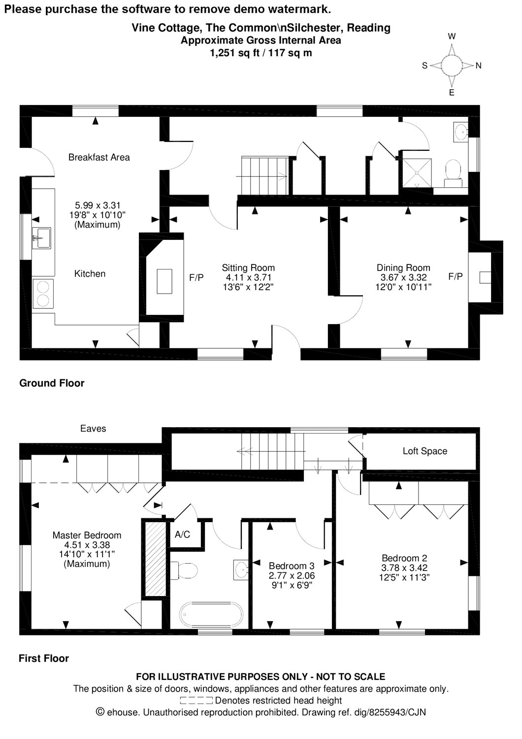 3 Bedrooms Detached house for sale in Tinkers Corner, Silchester, Hampshire RG7