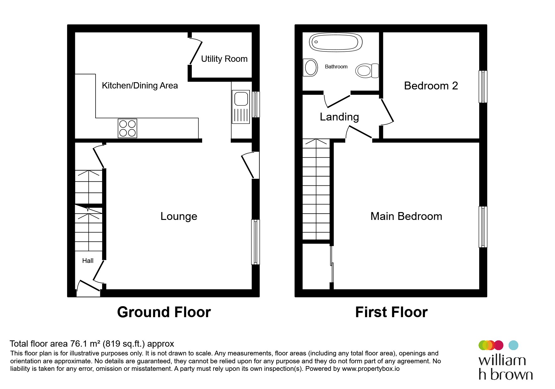 7, Thornhill Place, Brighouse floorplan