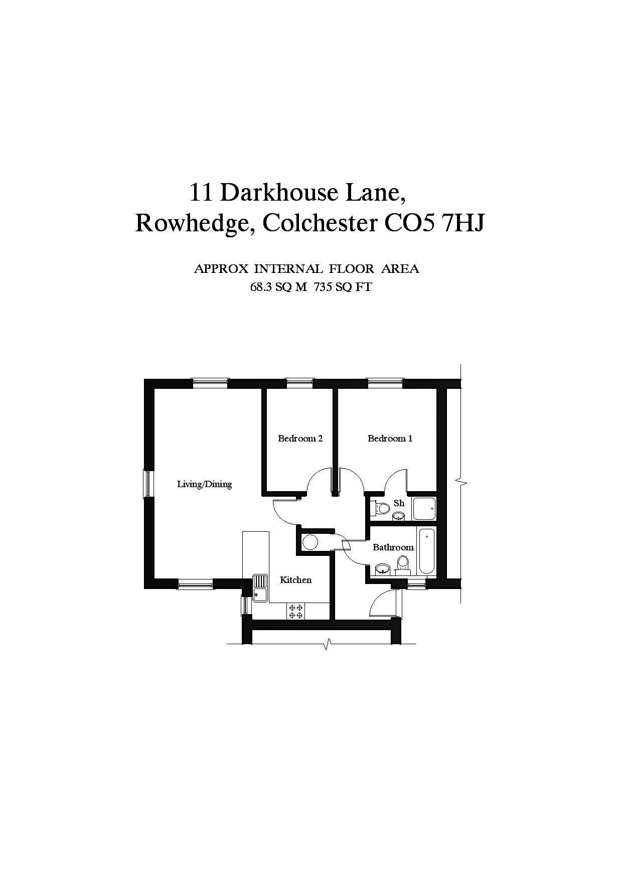 2 Bedrooms Maisonette for sale in Darkhouse Lane, Rowhedge, Colchester CO5