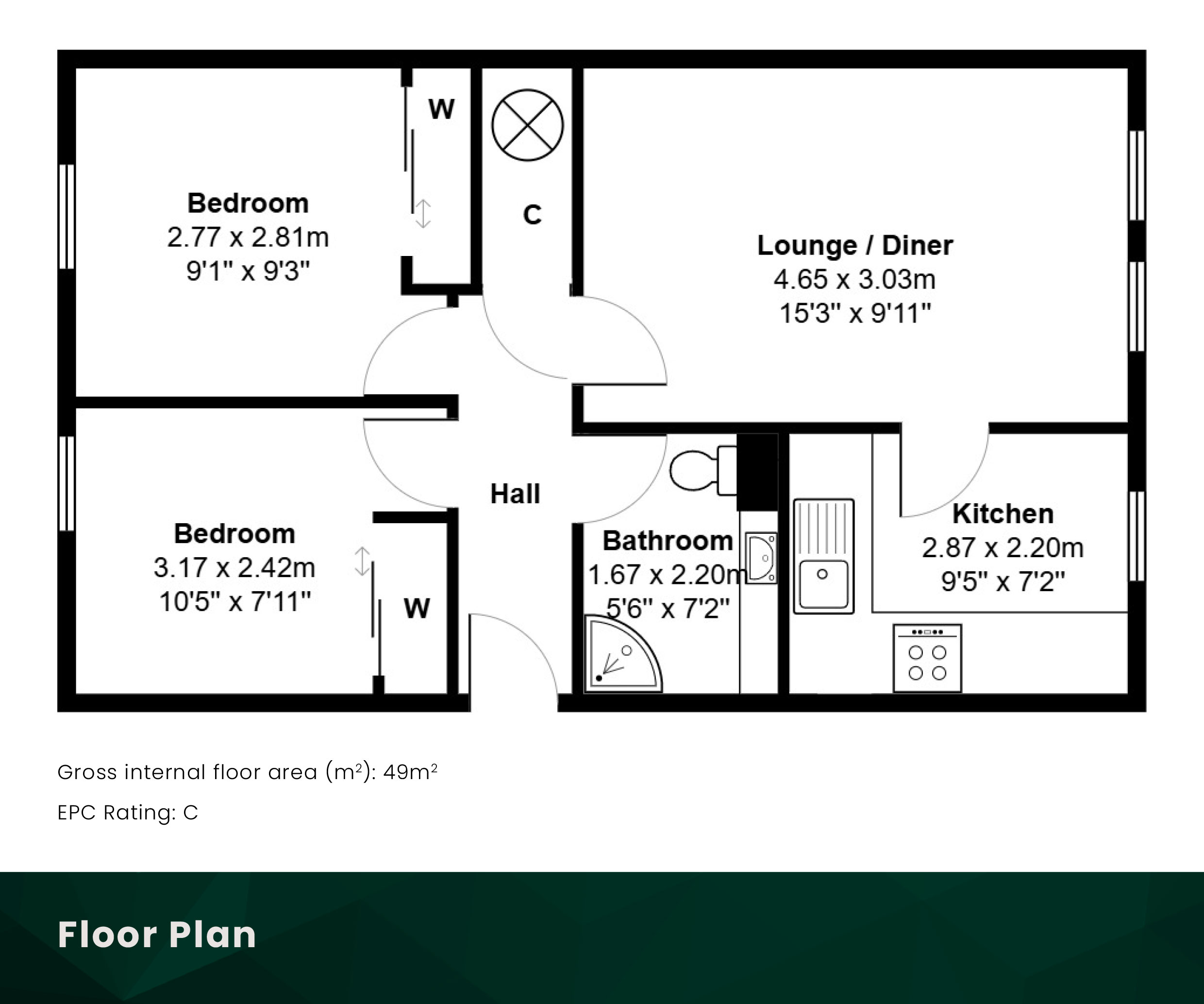 64, Headland Court, Aberdeen floorplan