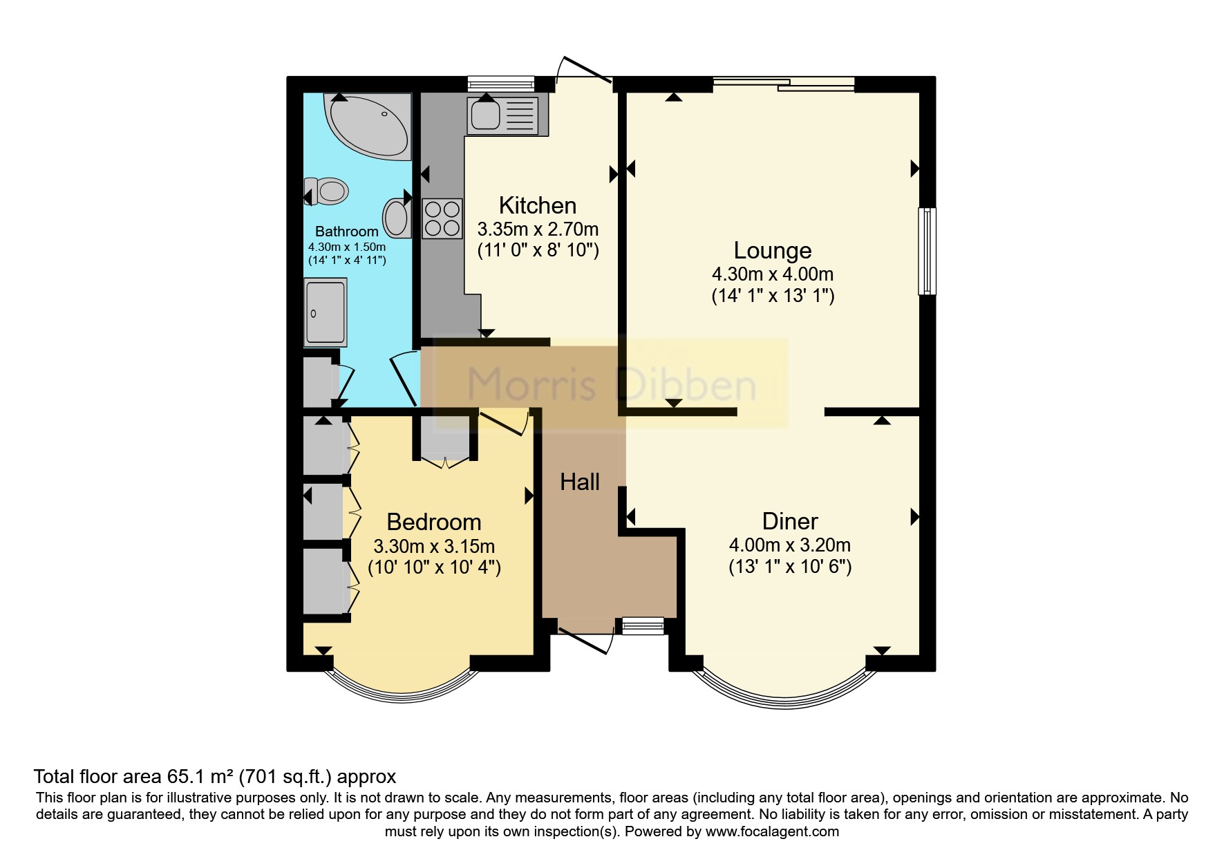 207a, Greenfield Crescent, Hampshire floorplan