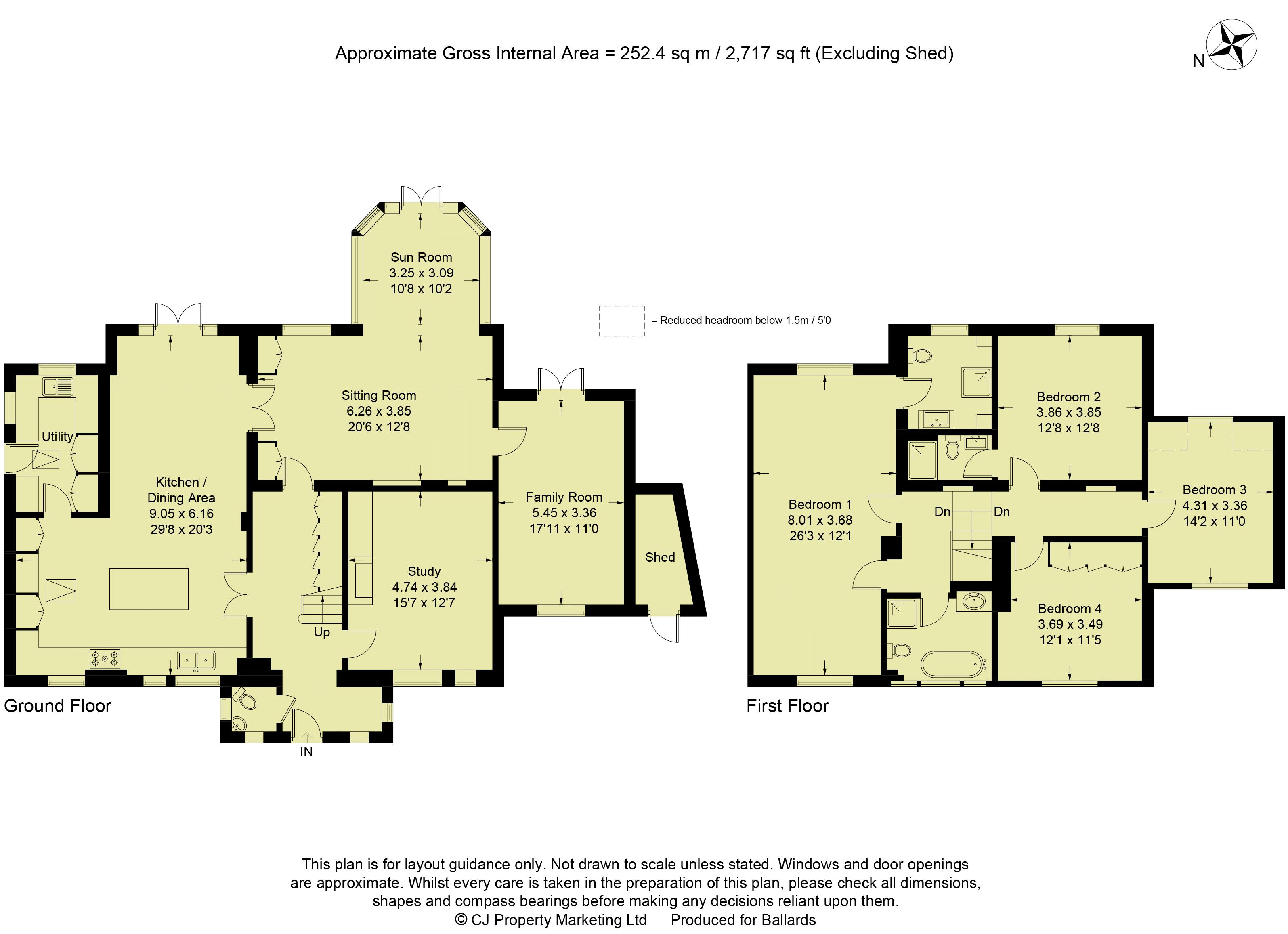 Croft Farm, Henley Road, Marlow floorplan