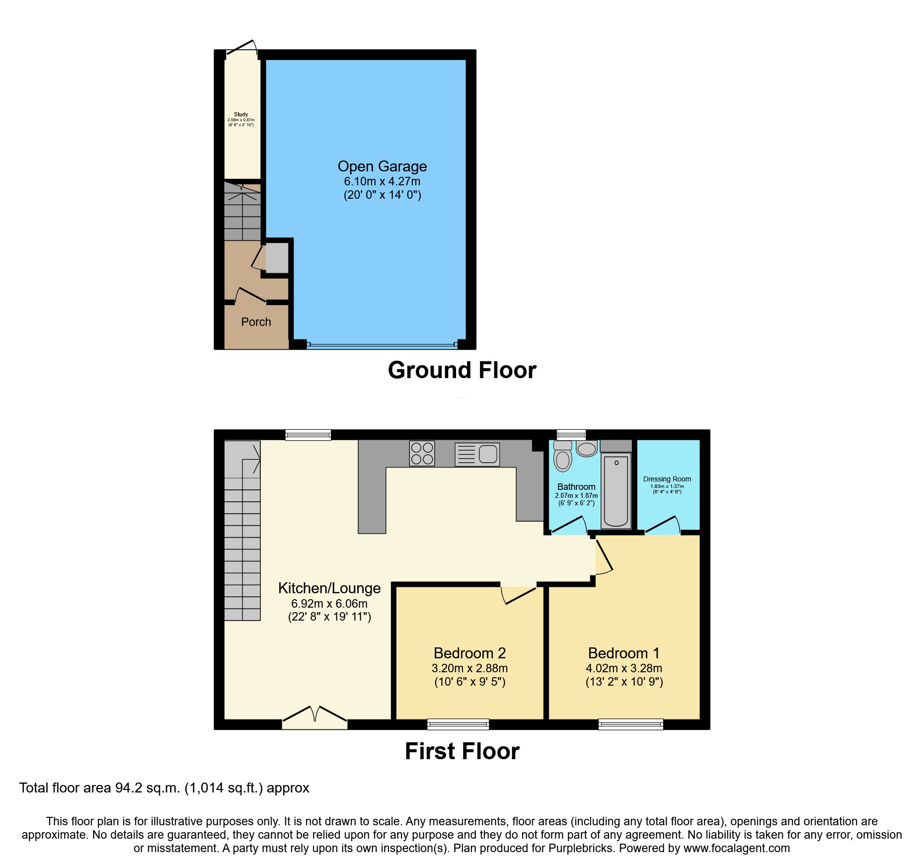 20, Leo Road, Margate floorplan