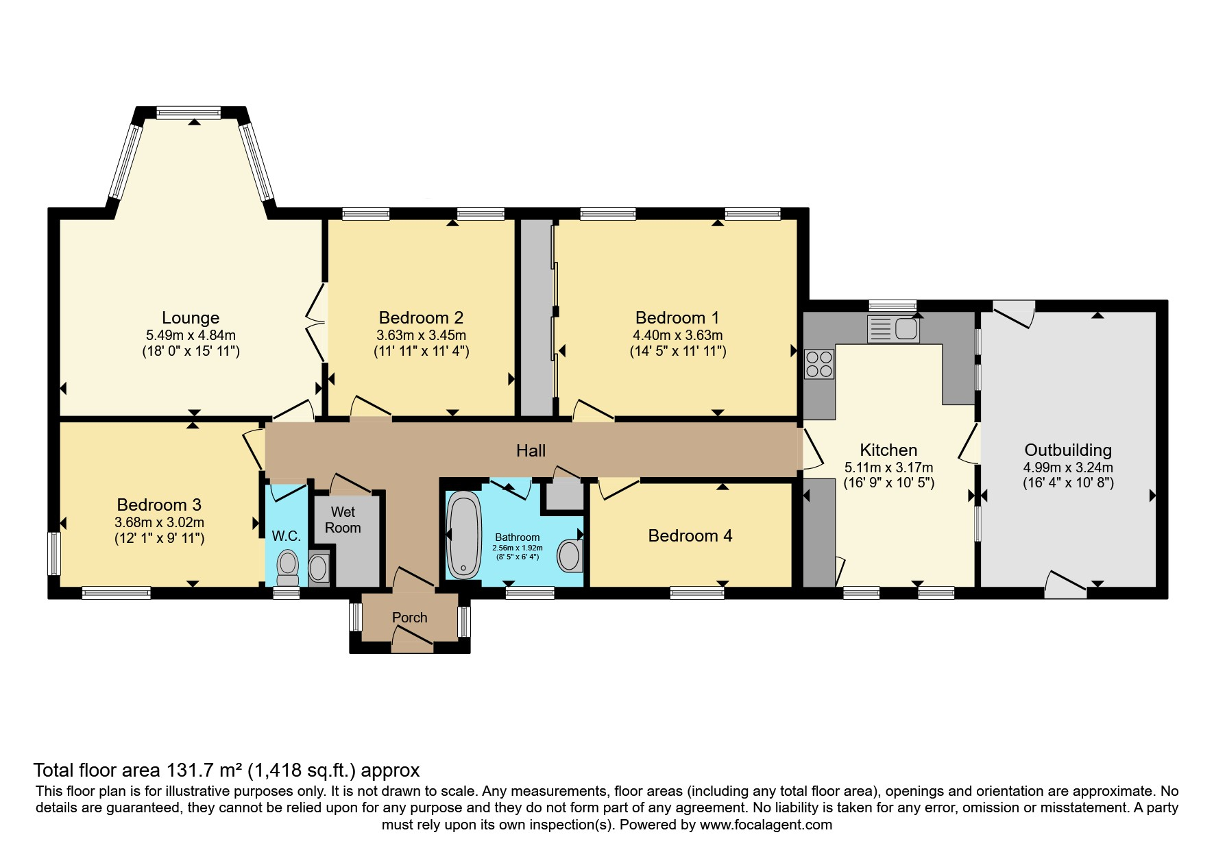 17, Catalina Row, Wadebridge floorplan
