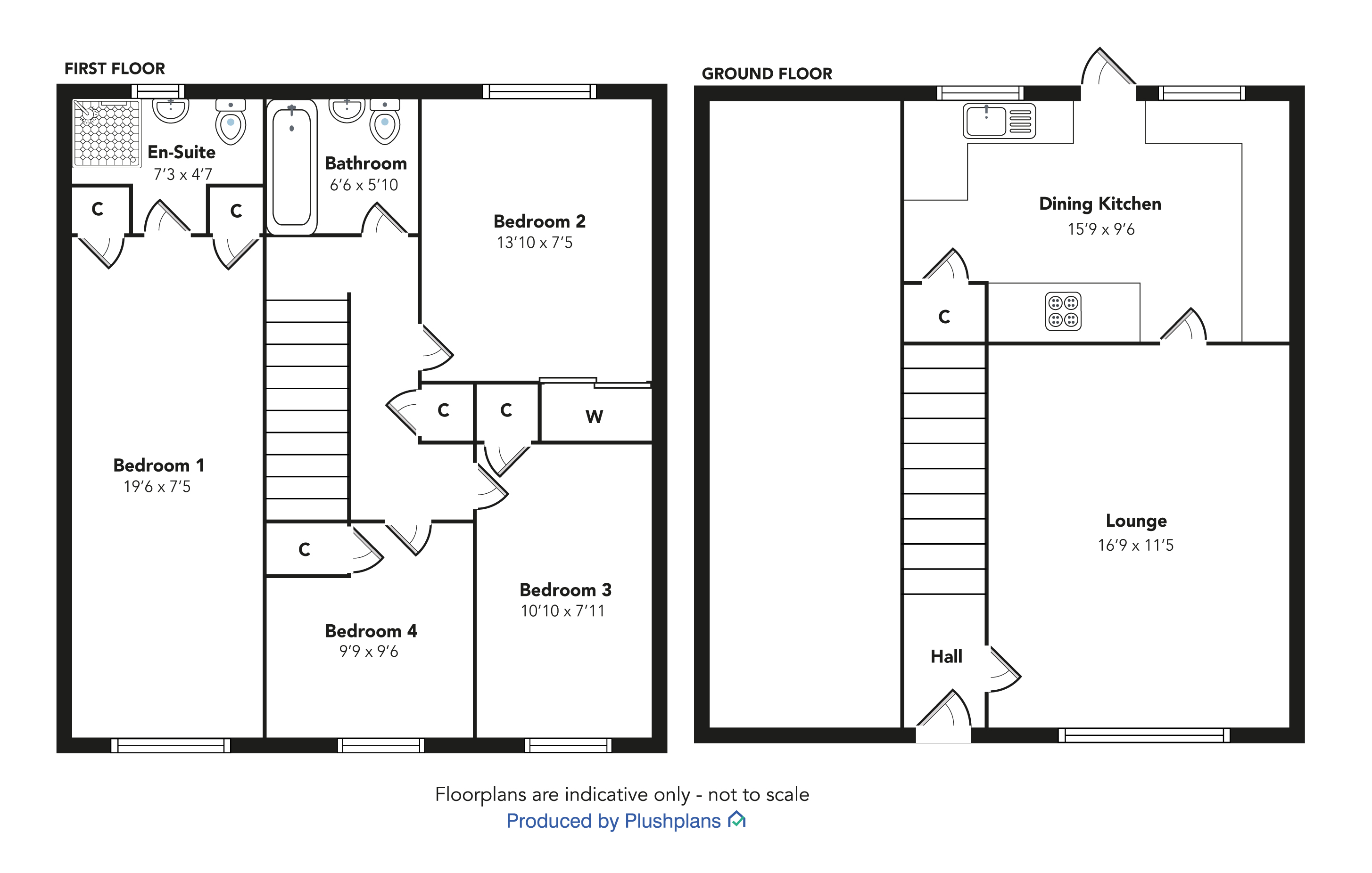 40, Bevan Grove, Johnstone floorplan