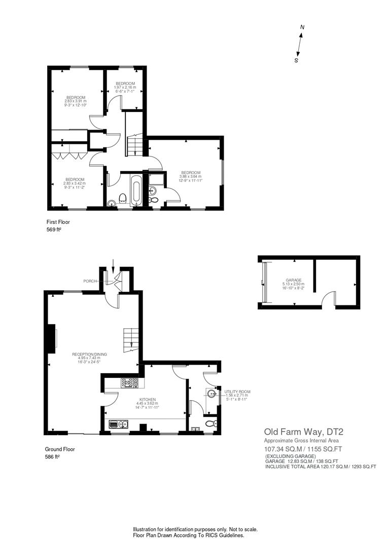 29, Old Farm Way, Dorchester floorplan