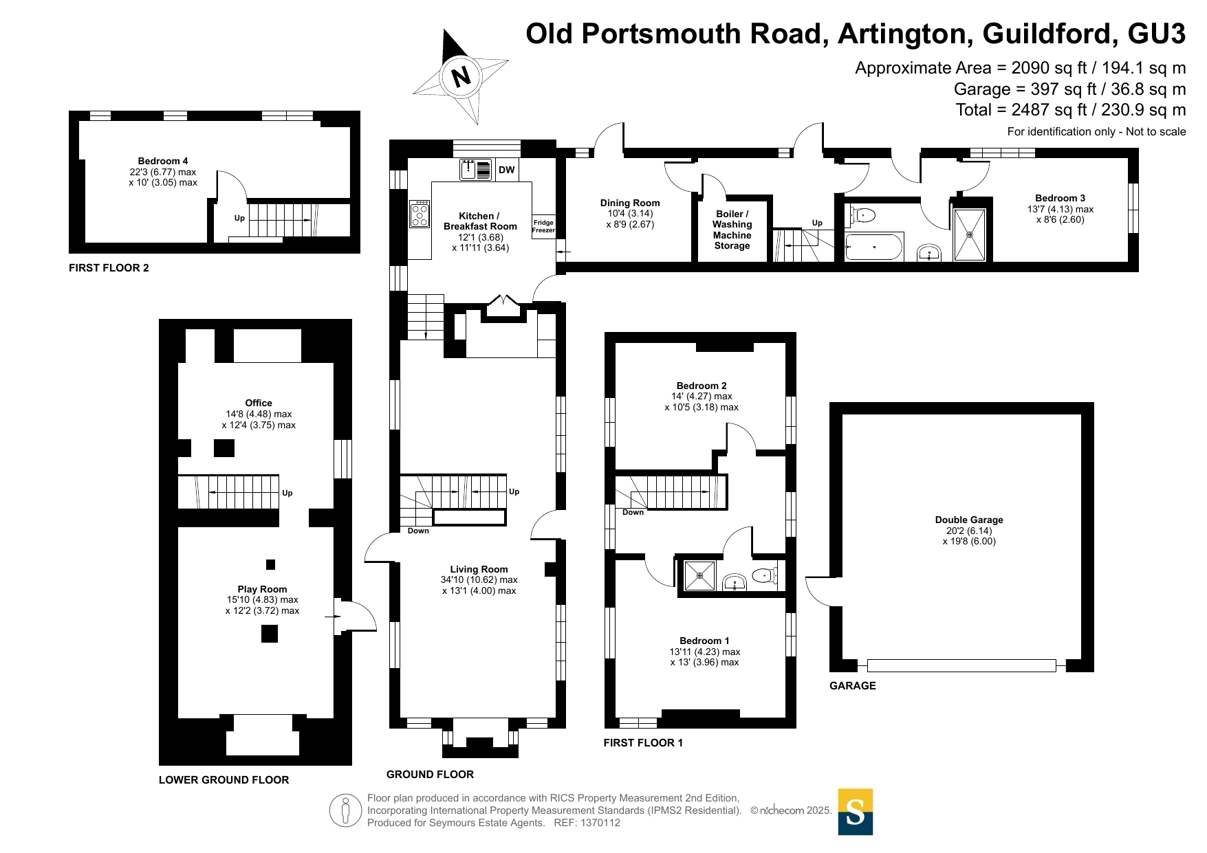 Treetops,, River Wey Close, Guildford floorplan