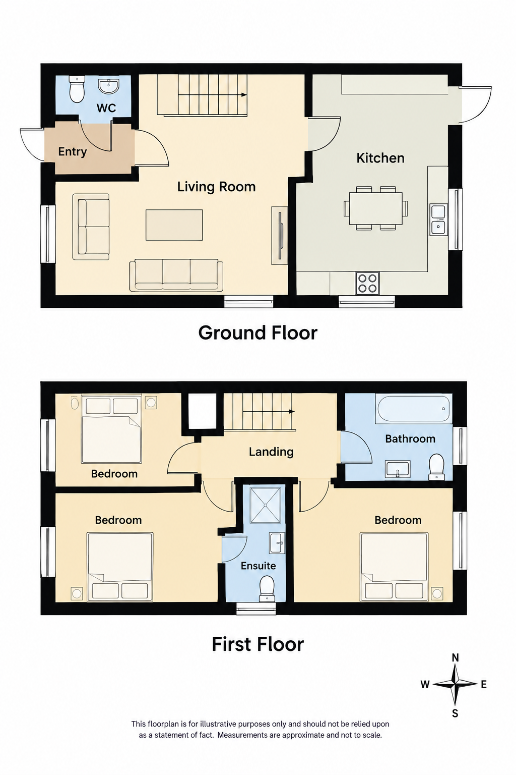 Nant Y Ffyrling, Maesteg floorplan