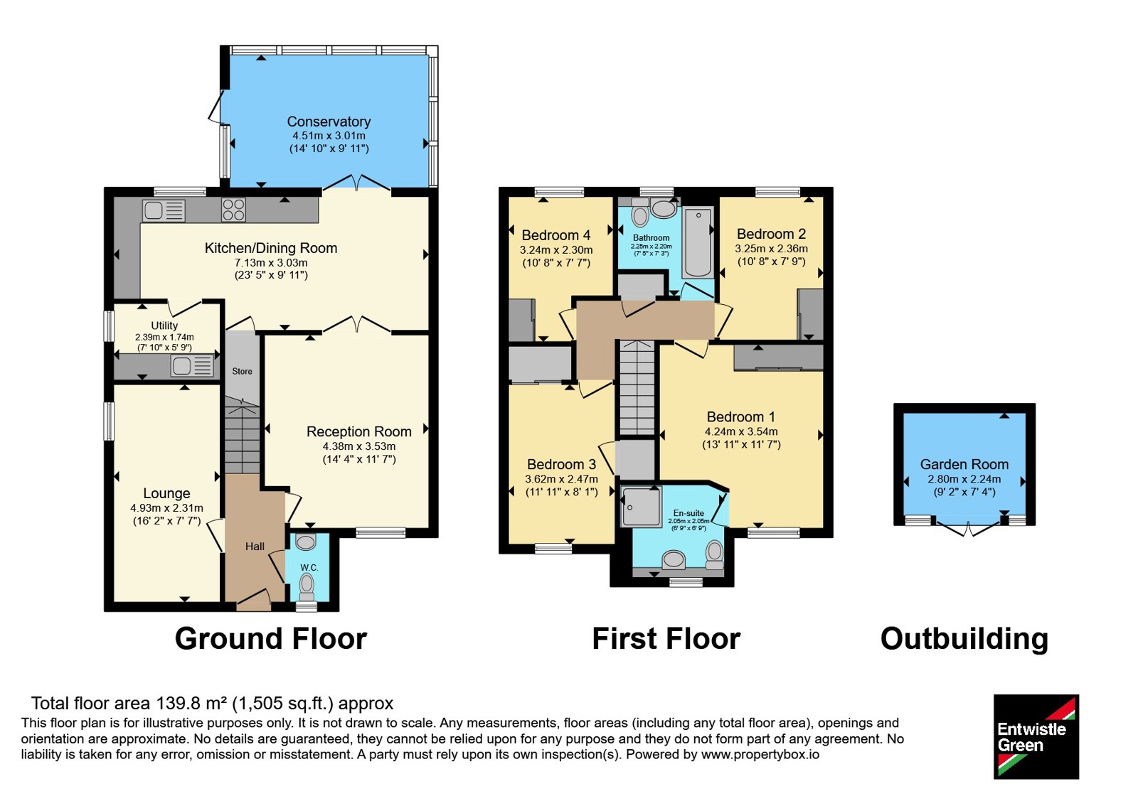 113, Middleton Drive, Merseyside floorplan
