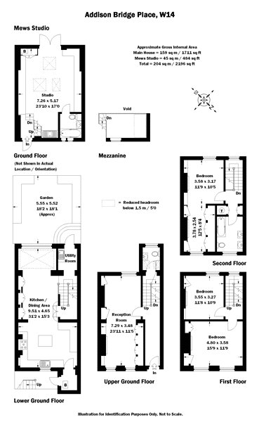8, Addison Bridge Place, London floorplan