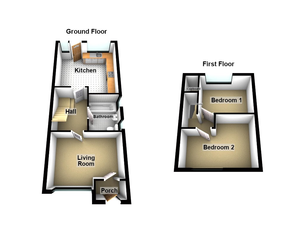 Bellfield Avenue, Tyne and Wear floorplan