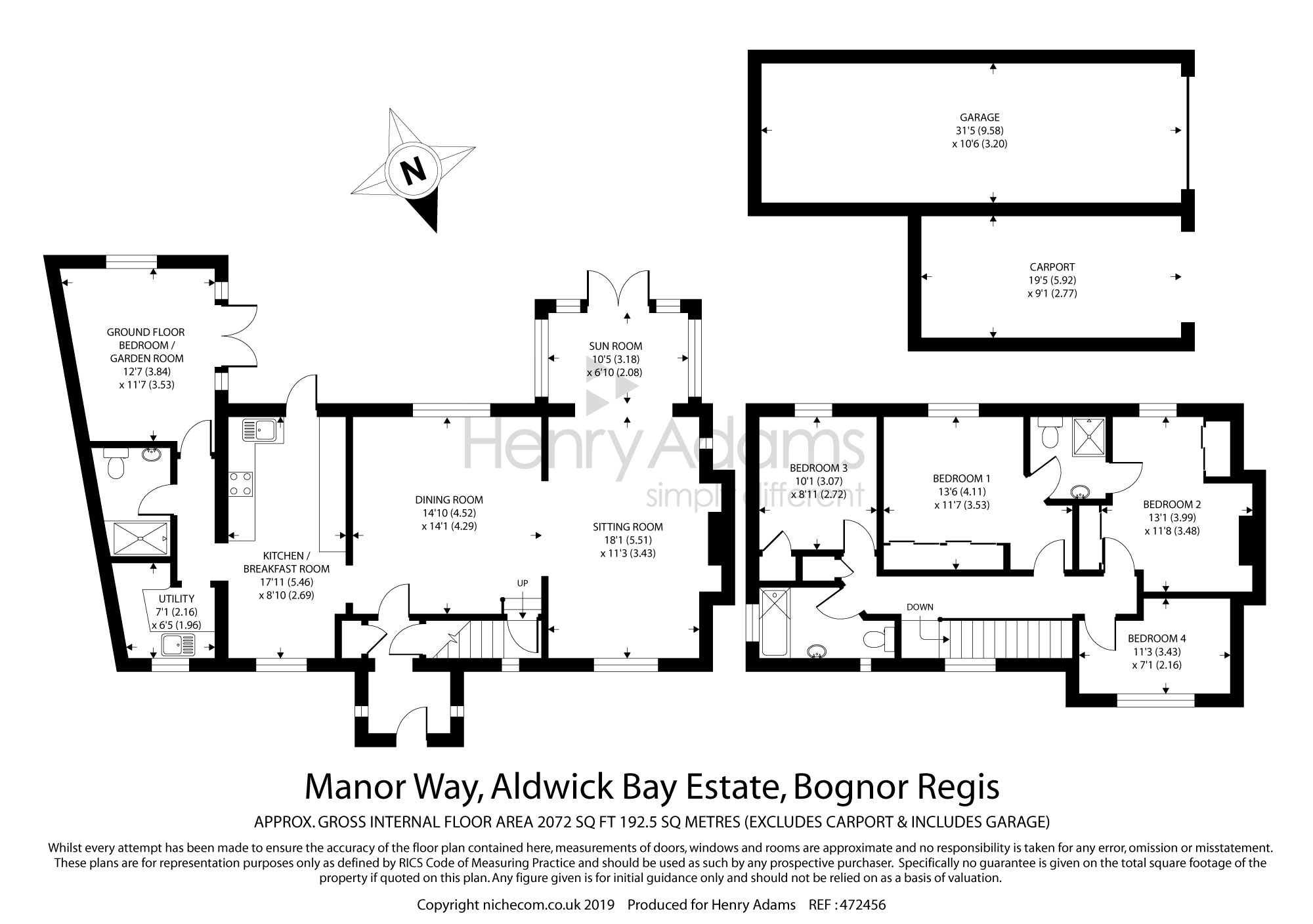 Manor Way, Aldwick Bay Estate, Bognor Regis PO21, 4 bedroom detached house for sale 51241595