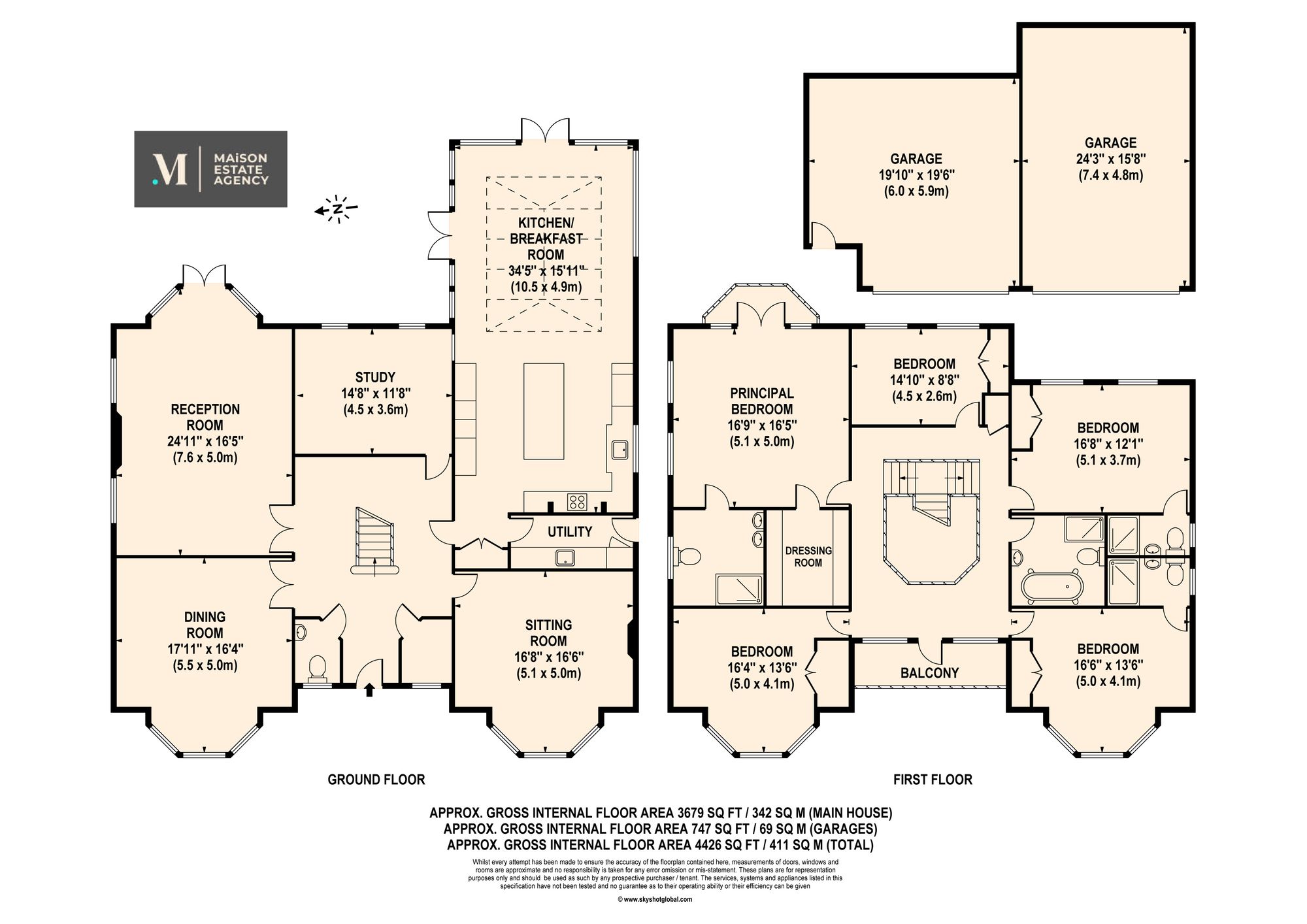 Woodcray House Finchampstead Road, Wokingham floorplan