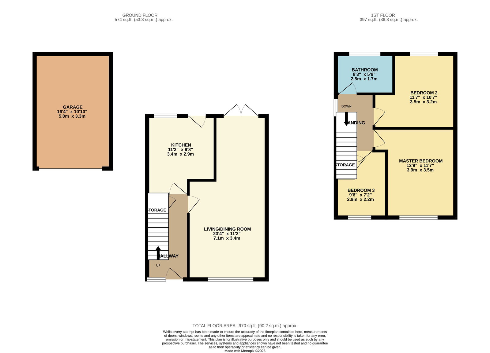 14, Sandbrook Way, Manchester floorplan