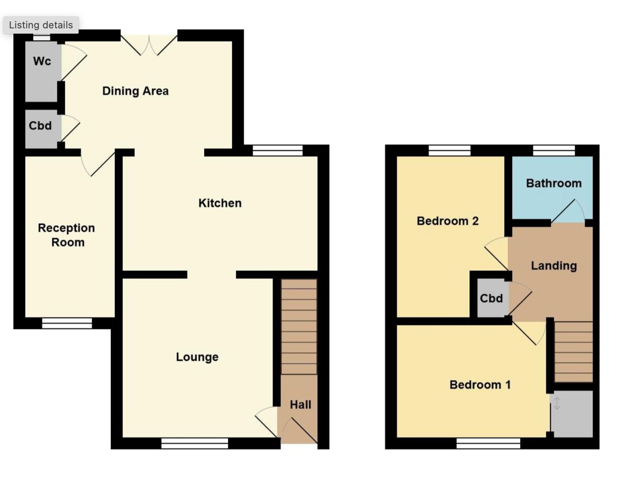 40 Cae Rhos, Caerphilly floorplan