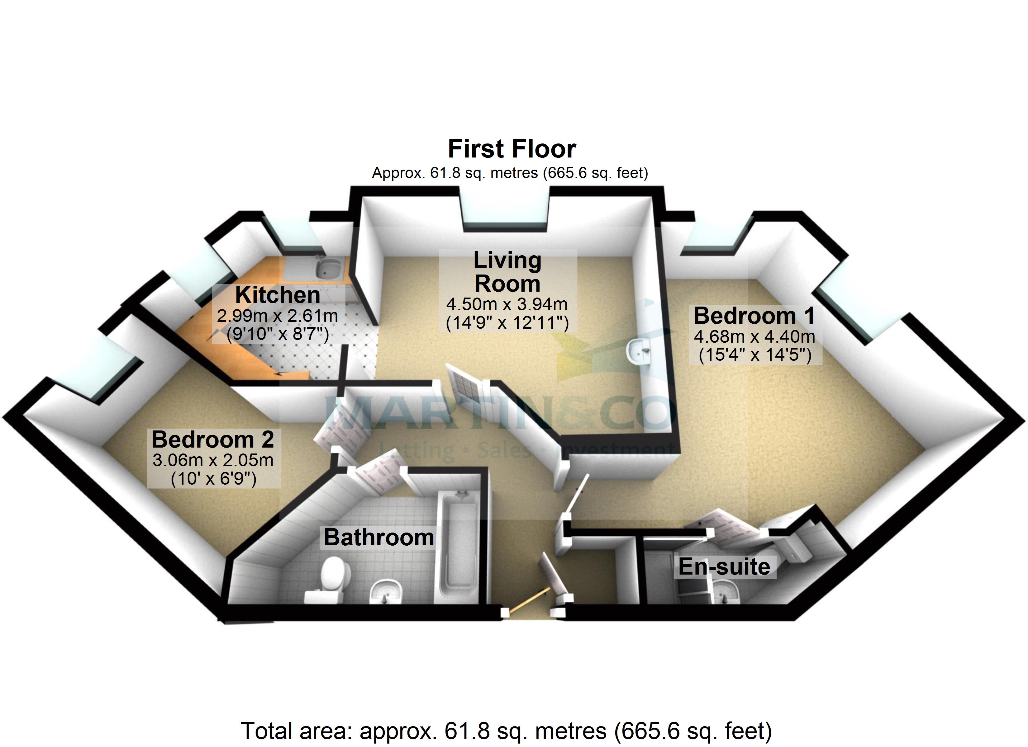 2 Bedrooms Flat for sale in Layton Street, Welwyn Garden City AL7