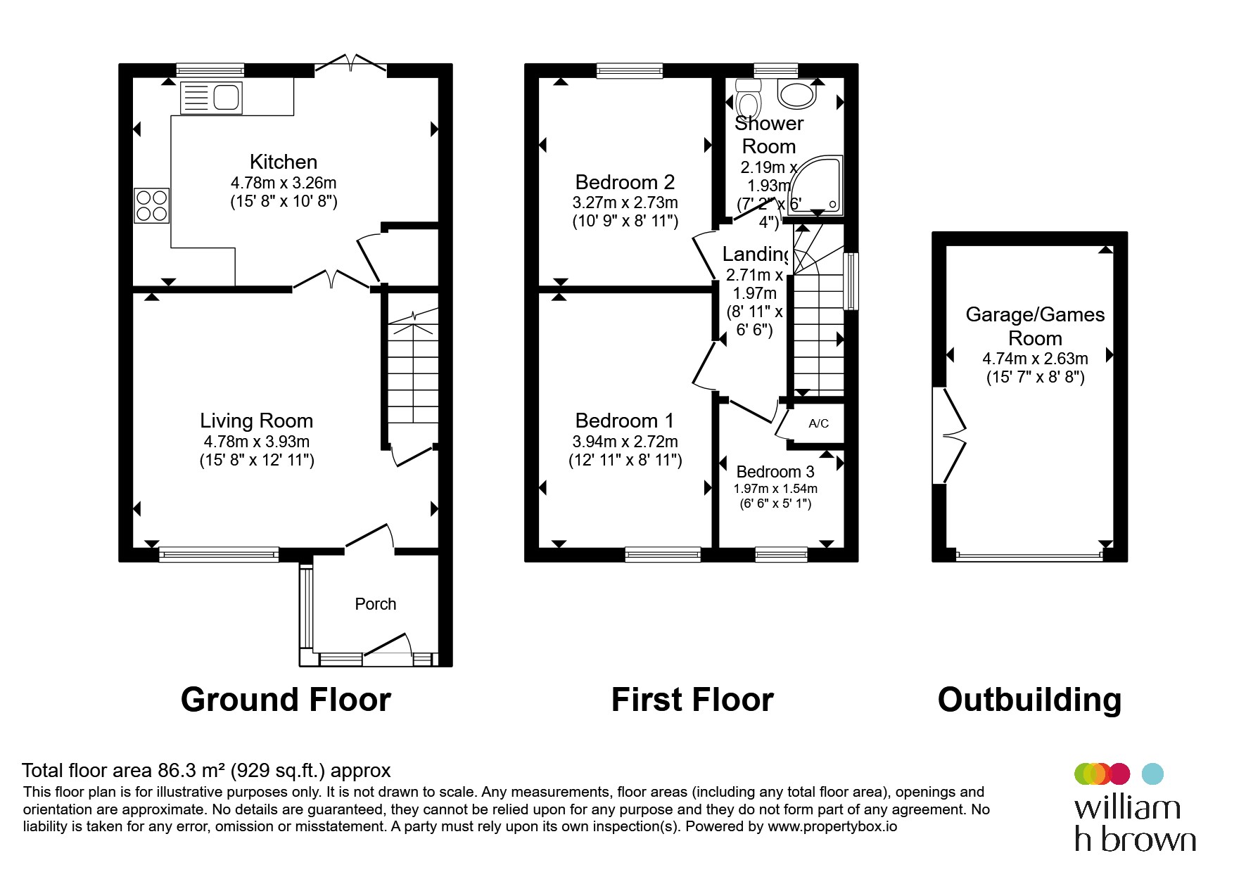 7, Atkinson Court, Normanton floorplan