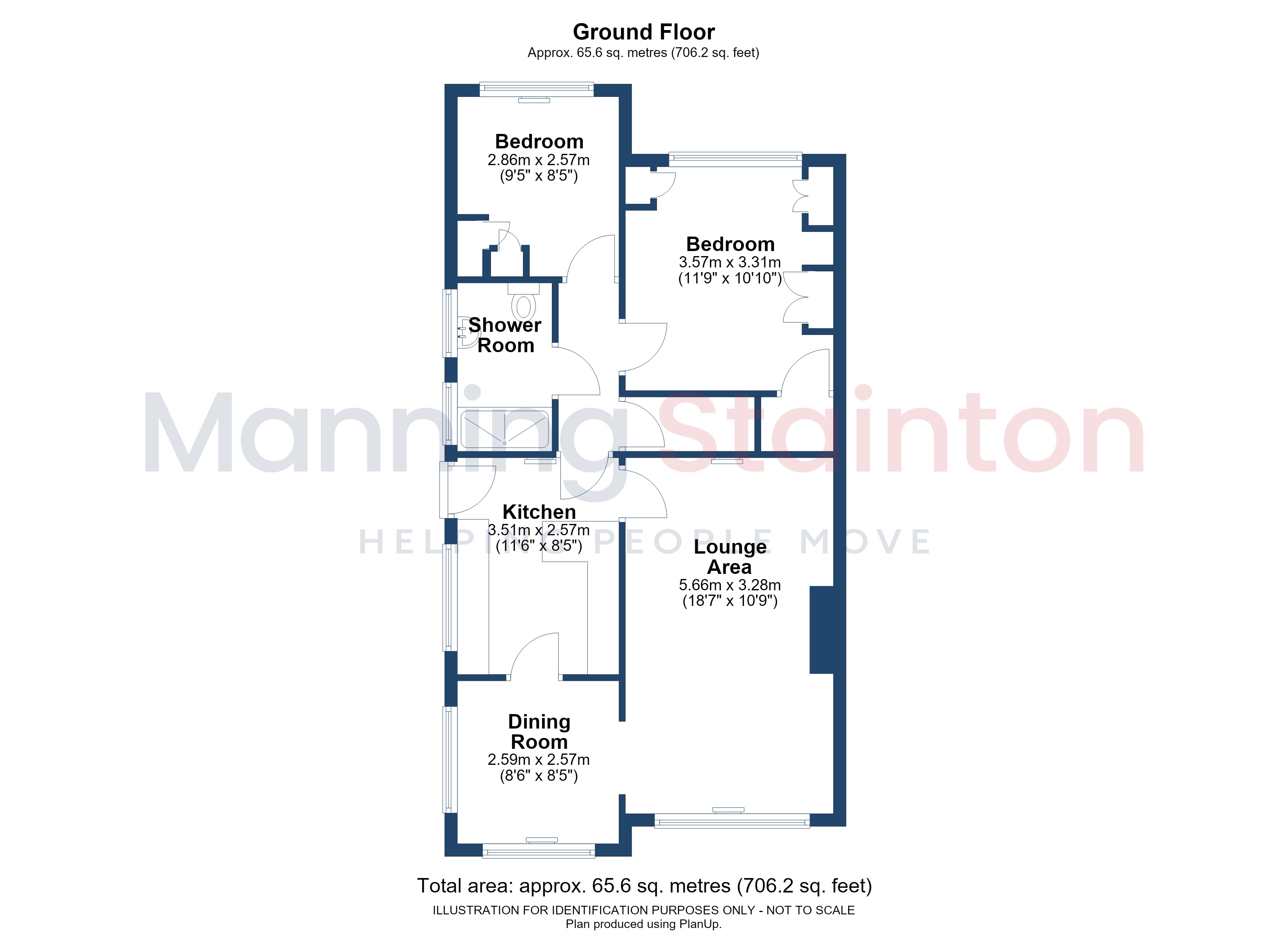 18, Ravens Mount, West Yorkshire floorplan