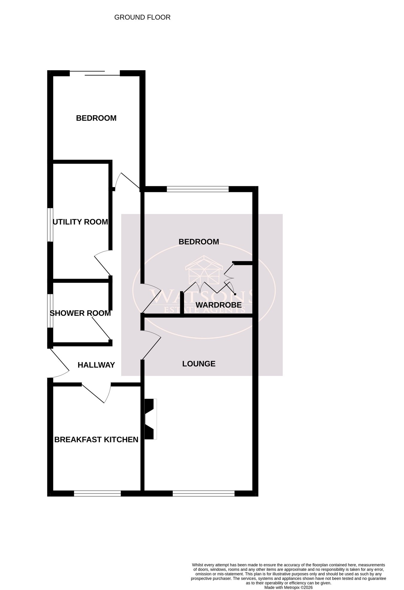 15, Sycamore Close, Nottingham floorplan