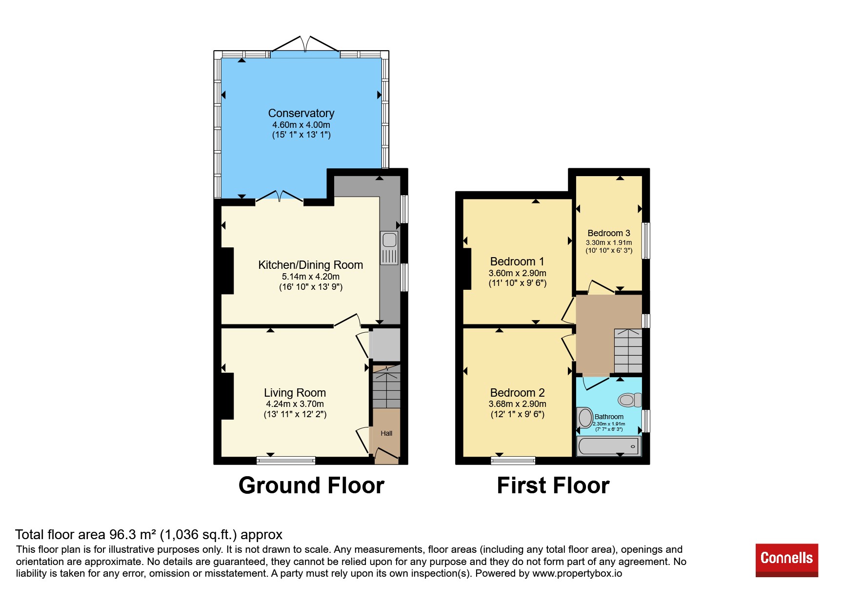 23, Hunter Road, Cannock floorplan