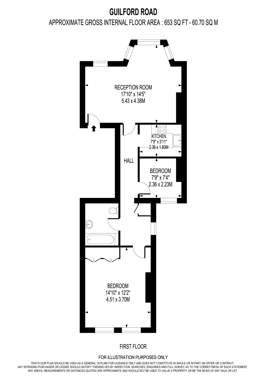 Guilford Avenue, Surbiton floorplan