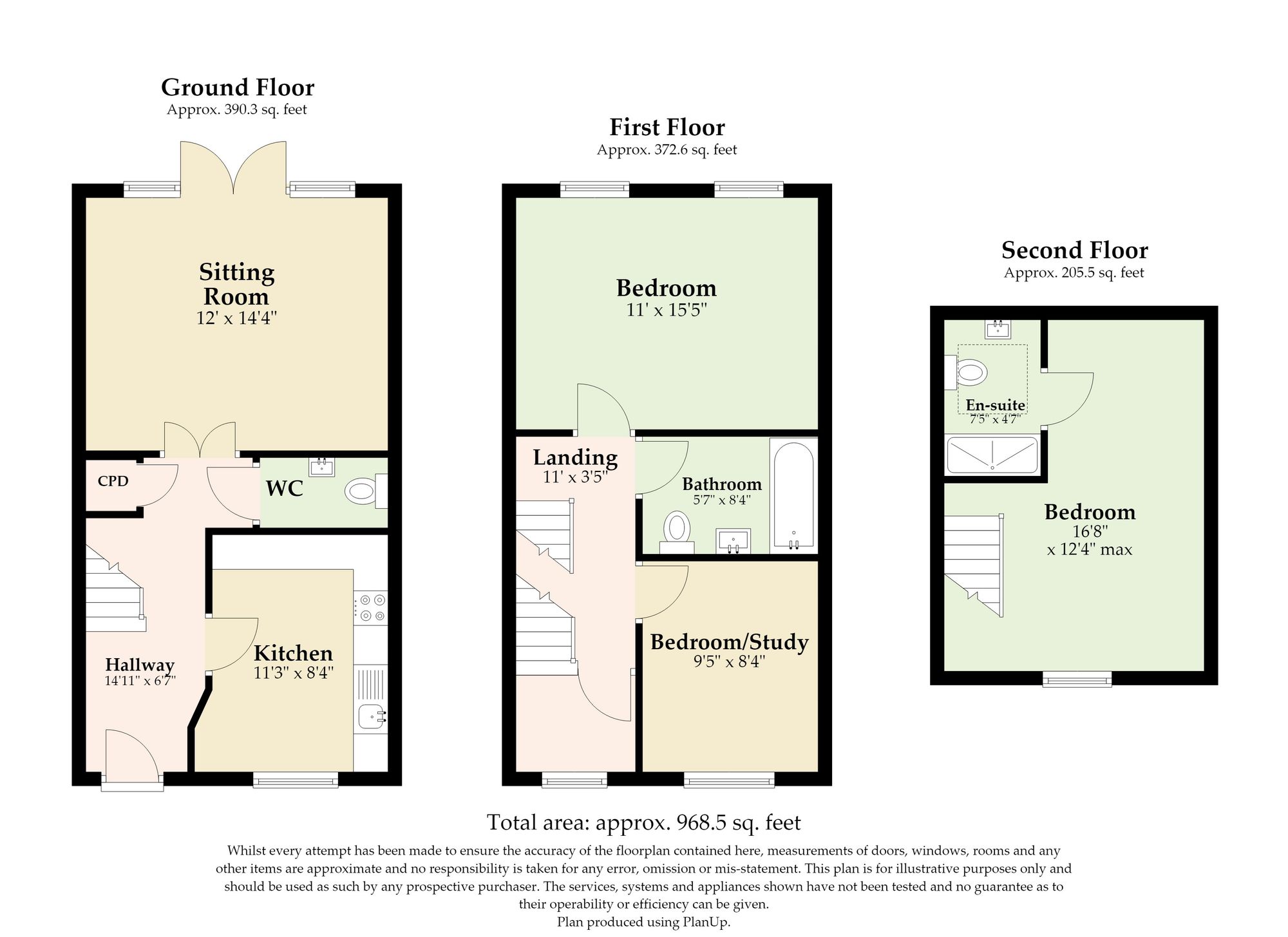 7 Beeching Close, Stowmarket floorplan