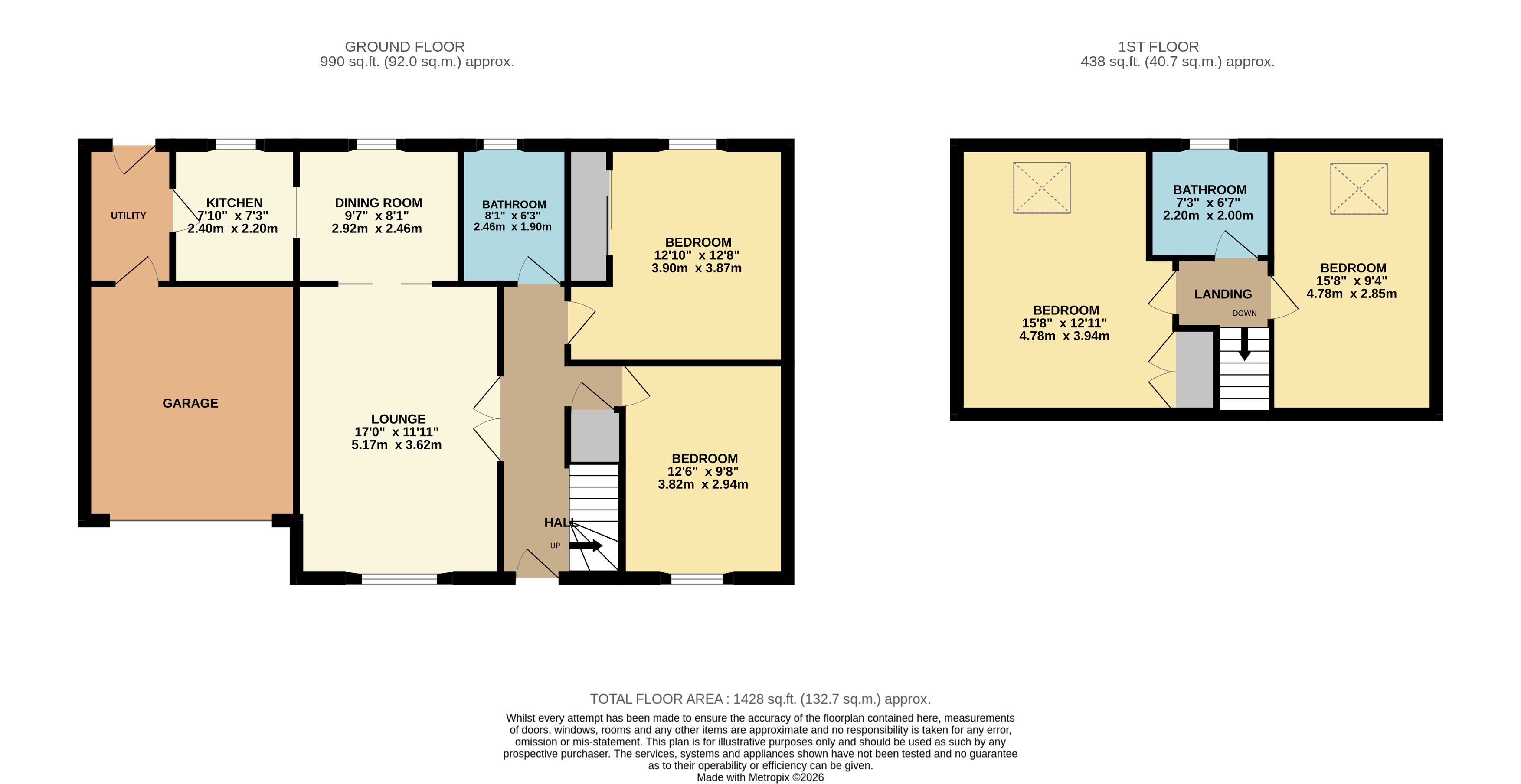 14, Den Street, Leven floorplan