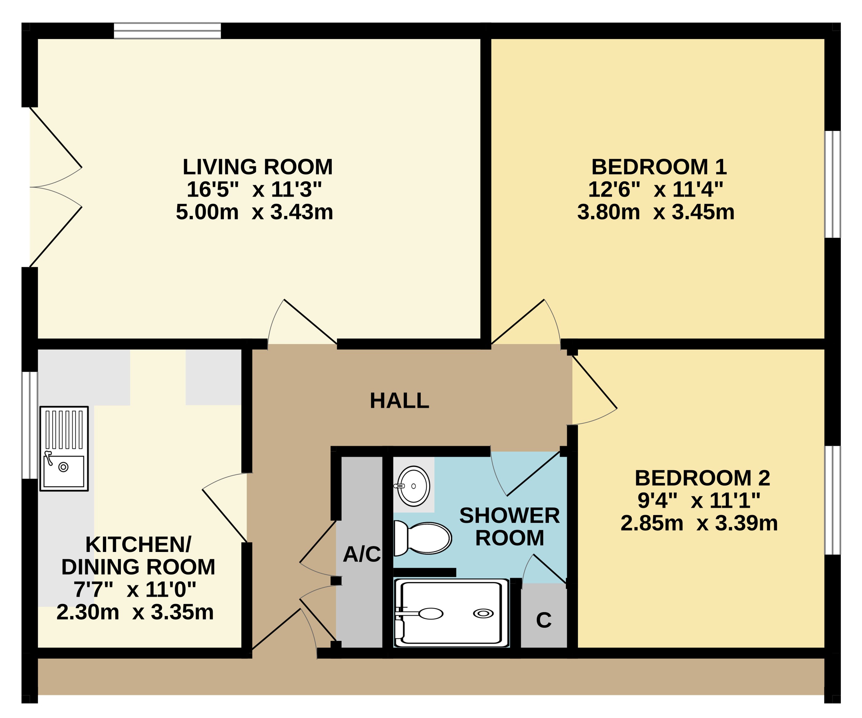 12a Pendruccombe Court,, Tavistock Road, Cornwall floorplan