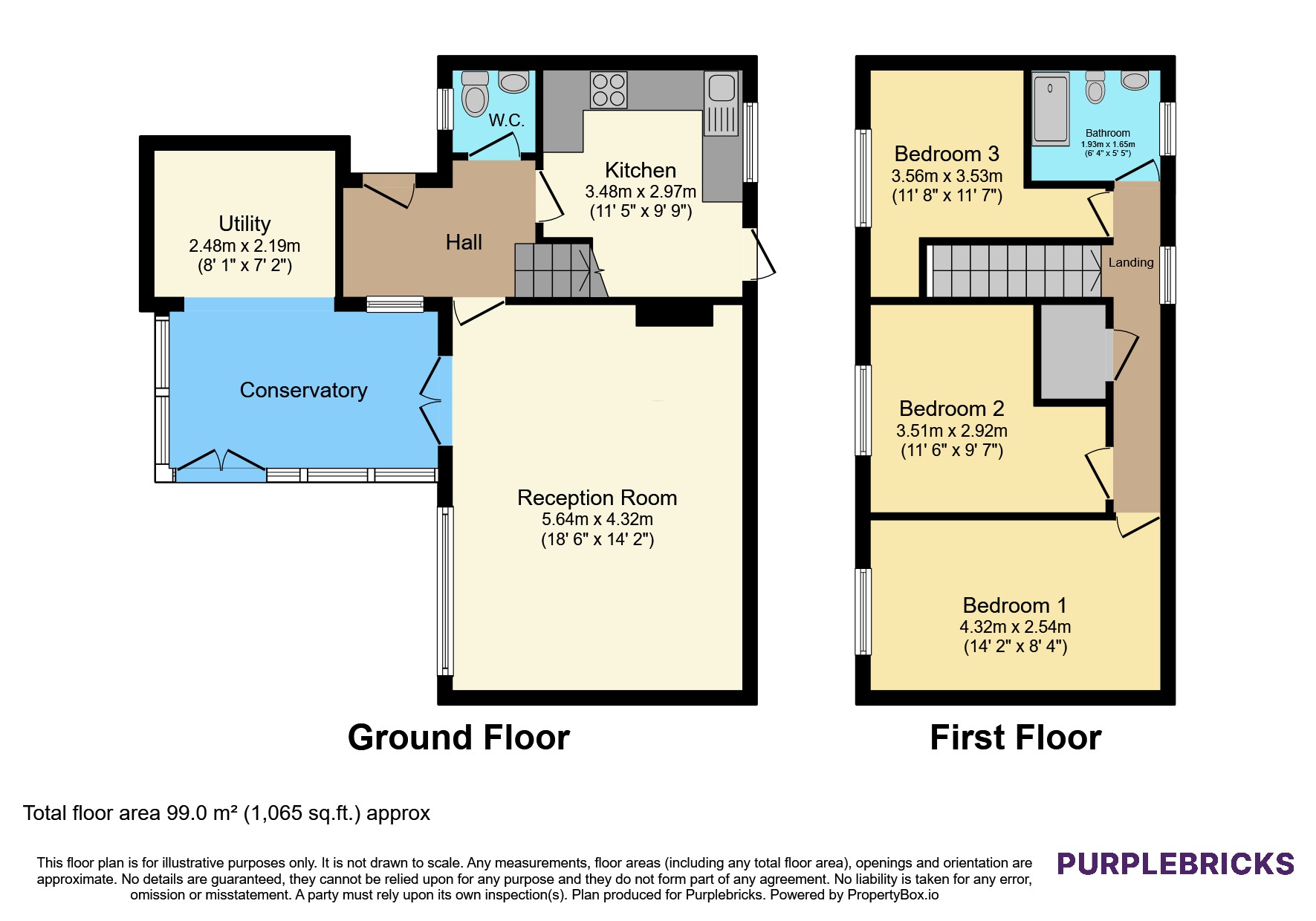 29, Lodge Wood Close, Nottingham floorplan