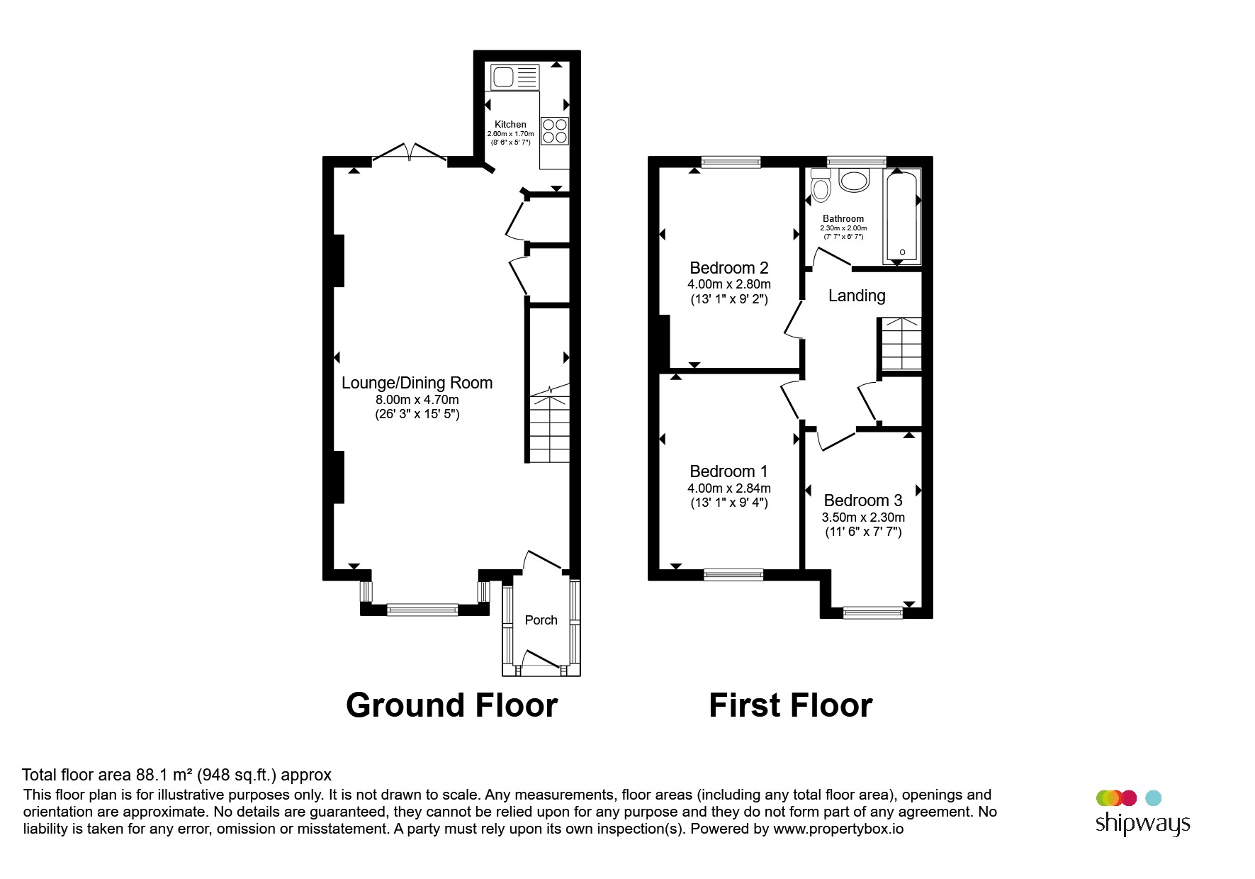 95, Twickenham Road, Birmingham floorplan