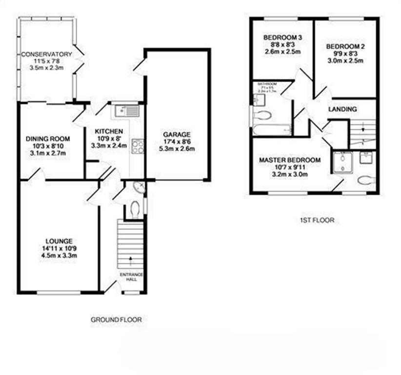 6, Yeats Way, Dereham floorplan