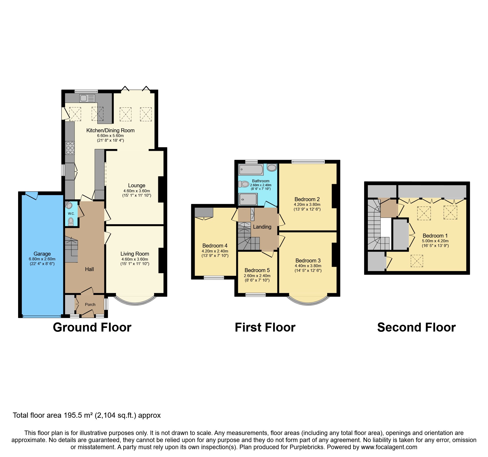 163, Woodsmoor Lane, Stockport floorplan