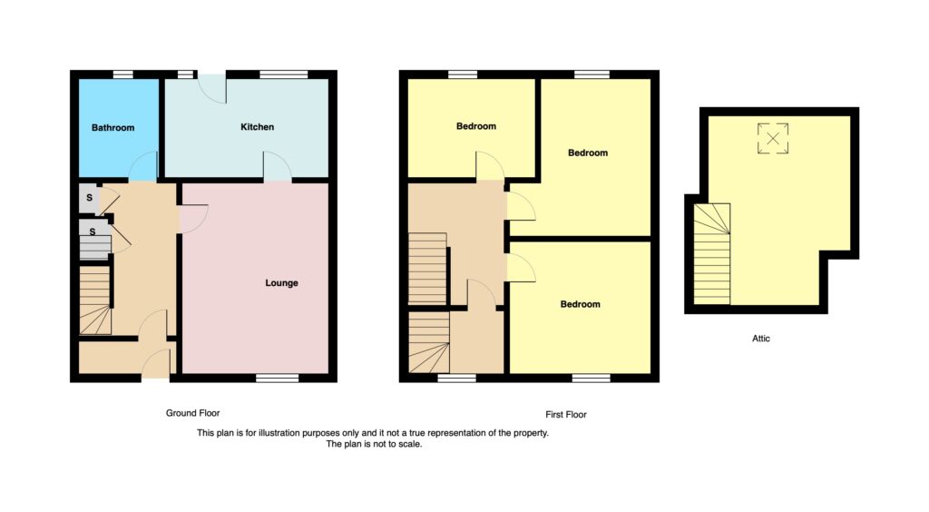 64, South Commonhead Avenue, Airdrie floorplan