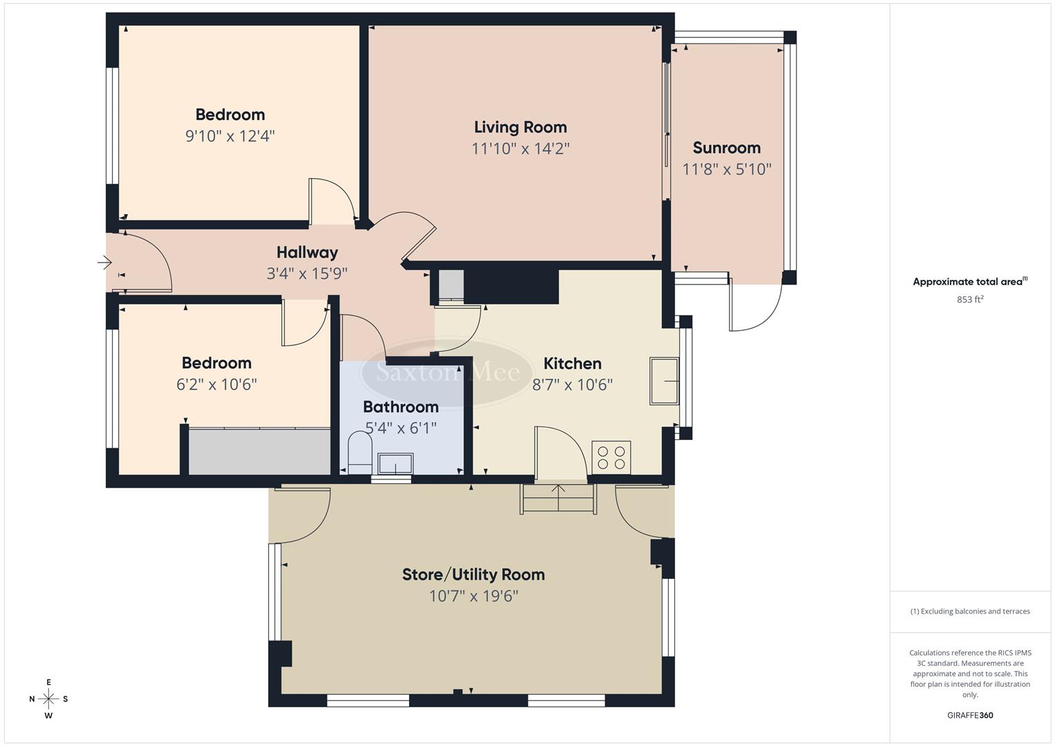 150, Stonelow Road, Dronfield floorplan