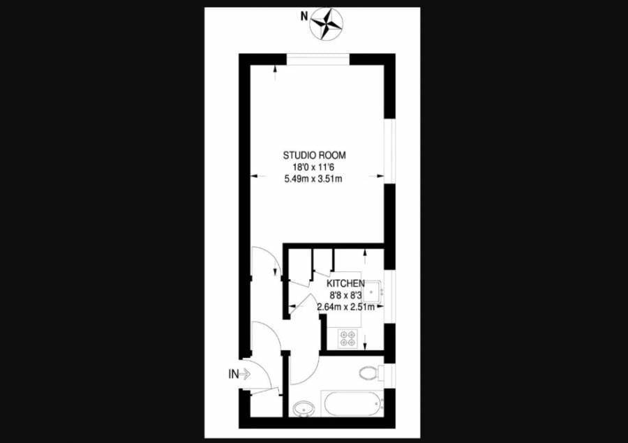 Flat 17, Kirkwall Place, London floorplan