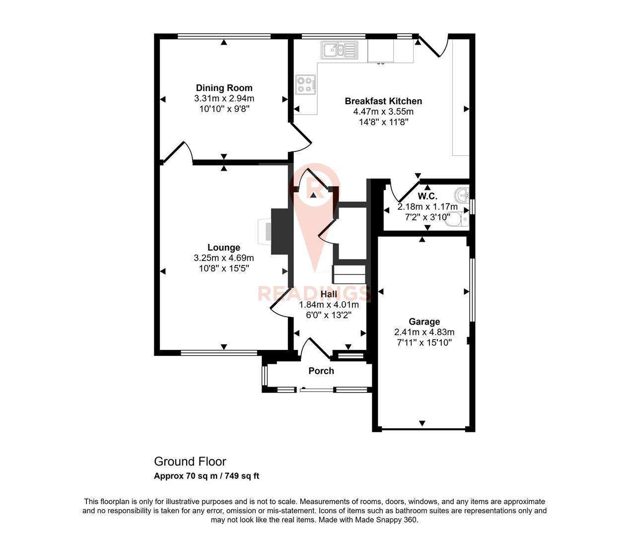 20, Launde Road, Leicester floorplan