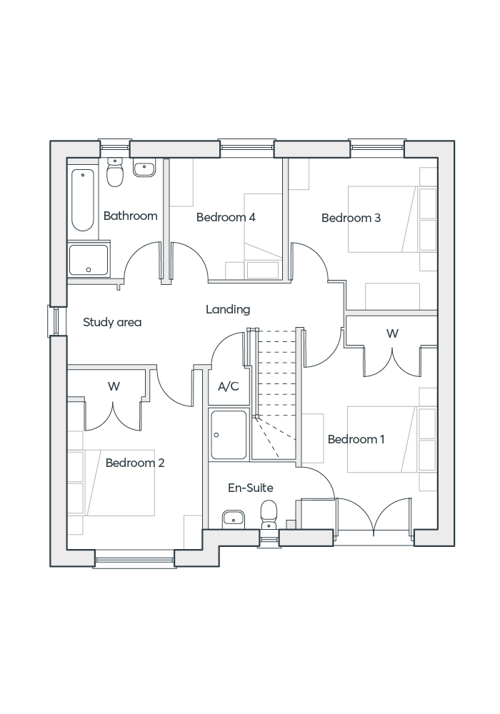 Acacia Lane, Off Hollyhack Way, Branston DE14, 4 bedroom detached house